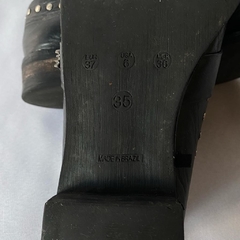 mocassim em couro - 34/35 - Roupas, decoração e acessórios VINTAGE - Legado Brechó