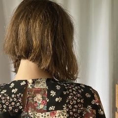 blusa portrait flowers - M na internet