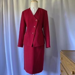 conjunto vintage vermelho - 40 - loja online