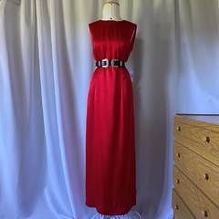 vestido longo natasha - 40 - Roupas, decoração e acessórios VINTAGE - Legado Brechó