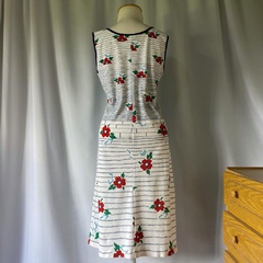 vestido floral laila - 40/42 - Roupas, decoração e acessórios VINTAGE - Legado Brechó