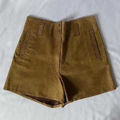 short couro legítimo - 36 - loja online