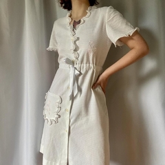camisola vintage bordada - P