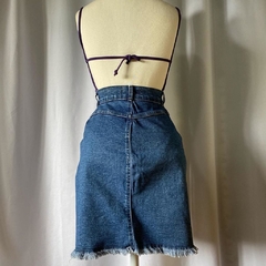 saia jeans vintage - 40/42 - comprar online