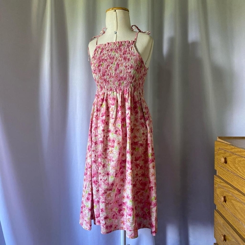 vestido mídi floral - 14/PP
