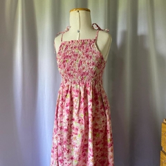 vestido mídi floral - 14/PP - comprar online