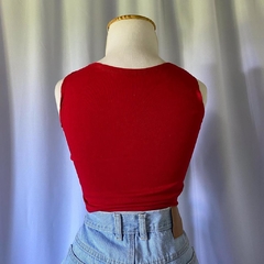 blusa regata vermelha - P/M - comprar online