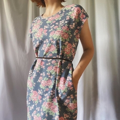 vestido floral com bolsos - M na internet