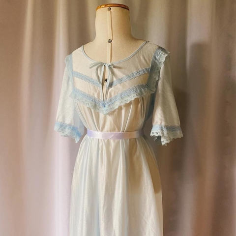 camisola vintage baby blue - M ao GG