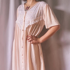 camisola de botões mídi - M/G - Roupas, decoração e acessórios VINTAGE - Legado Brechó