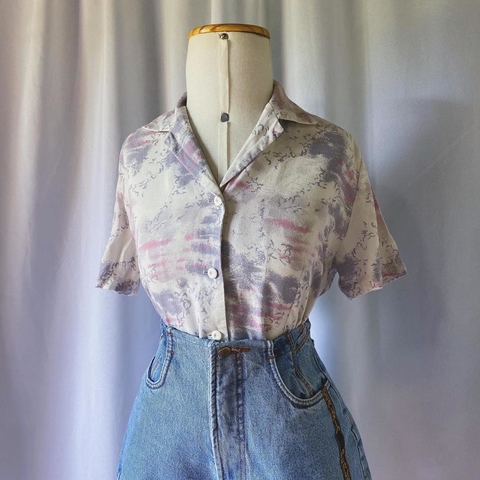 camisa vintage 70's - P/M