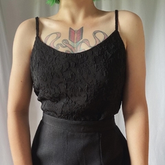 blusa de alcinha vintage - M na internet