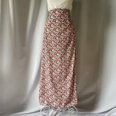 saia longa florida - 40/42 - Roupas, decoração e acessórios VINTAGE - Legado Brechó