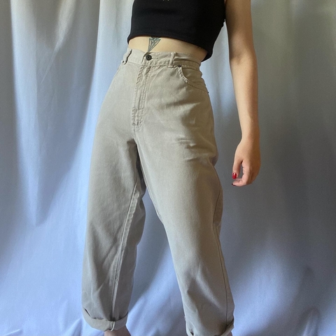 calça semi baggy vintage - 46/48