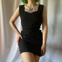 vestido preto 90s - 38 - loja online