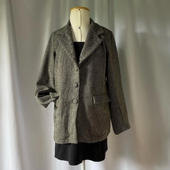 blazer em lã batida vintage - M/G - loja online