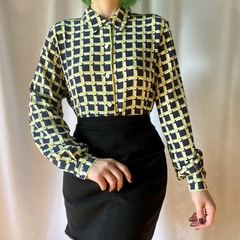 camisa seda pura 80's - M/G - comprar online