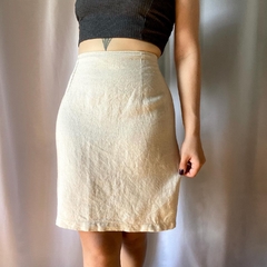 saia vintage linho - P/M - comprar online