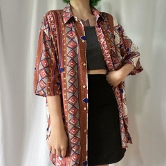 camisa vintage anos 80 - G - comprar online