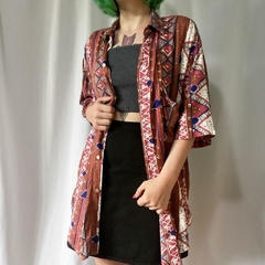 camisa vintage anos 80 - G