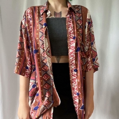 camisa vintage anos 80 - G - Roupas, decoração e acessórios VINTAGE - Legado Brechó
