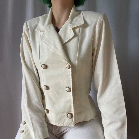 blazer vintage vanilla - P