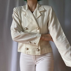 blazer vintage vanilla - P - Roupas, decoração e acessórios VINTAGE - Legado Brechó