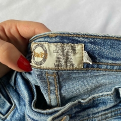 jeans vintage cintura baixa - 38 na internet