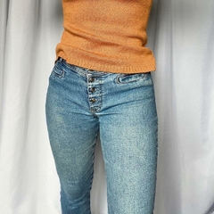 Imagem do jeans vintage cintura baixa - 38