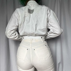 jaqueta jeans cropped 90’s - PP/P - Roupas, decoração e acessórios VINTAGE - Legado Brechó