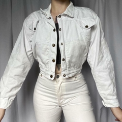 jaqueta jeans cropped 90’s - PP/P na internet