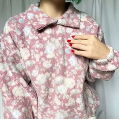 casaco soft flowers vintage