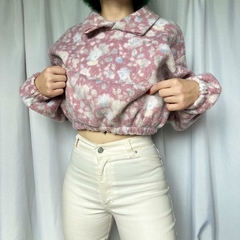 Imagem do casaco soft flowers vintage