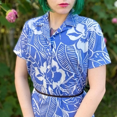 Imagem do vestido mídi anos 70 - M/G