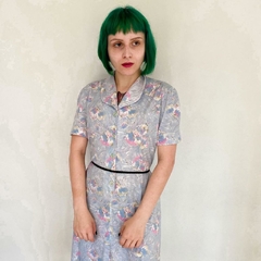 vestido mídi vintage - G na internet