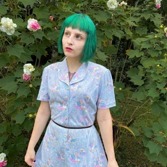 vestido mídi vintage - G - comprar online
