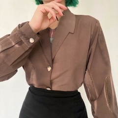 camisa vintage marrom - G/GG - comprar online