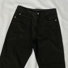 calça jeans preta vintage - 34/36 - comprar online