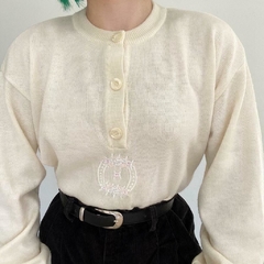 sueter vintage bordado - P ao G na internet