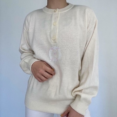 sueter vintage bordado - P ao G - loja online