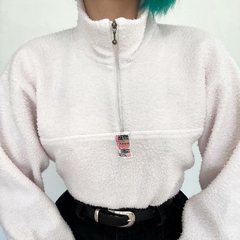 casaco vintage peludinho - P/M