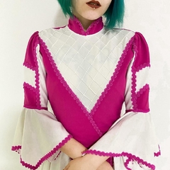 vestido típico pink -PP na internet