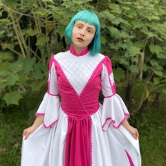 Imagem do vestido típico pink -PP