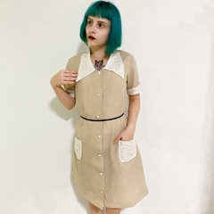 camisola vintage com botões - P/M - comprar online