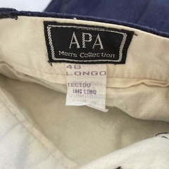 calça alfaiataria em linho - 44/46 - comprar online