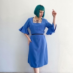 vestido mídi vintage - 38/40 na internet