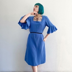 vestido mídi vintage - 38/40