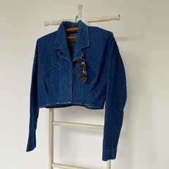 jaqueta cropped vintage - M - comprar online