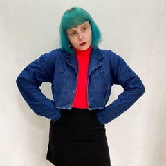 jaqueta cropped vintage - M - comprar online