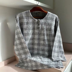 blusão vintage xadrez - M - Roupas, decoração e acessórios VINTAGE - Legado Brechó